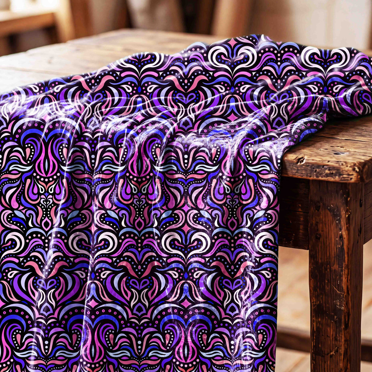 Striped Mosaic Fabric
