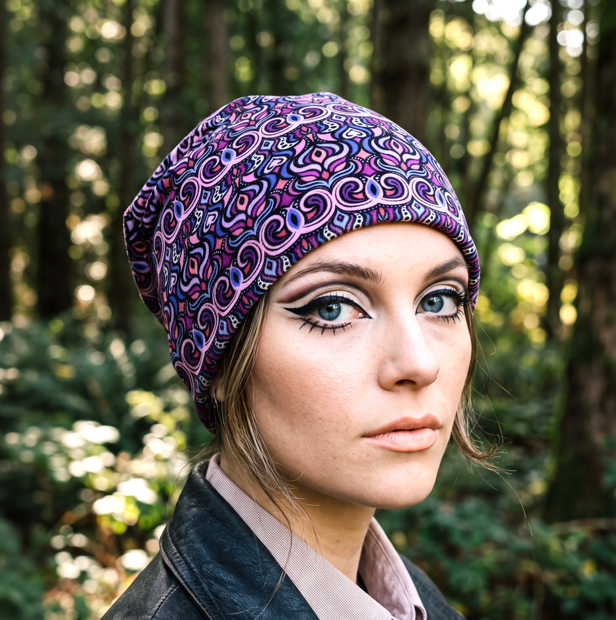 Mosaic Velvet Hat