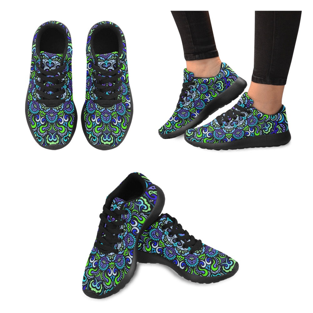 Synchronicity Mandala Kid’s Shoes
