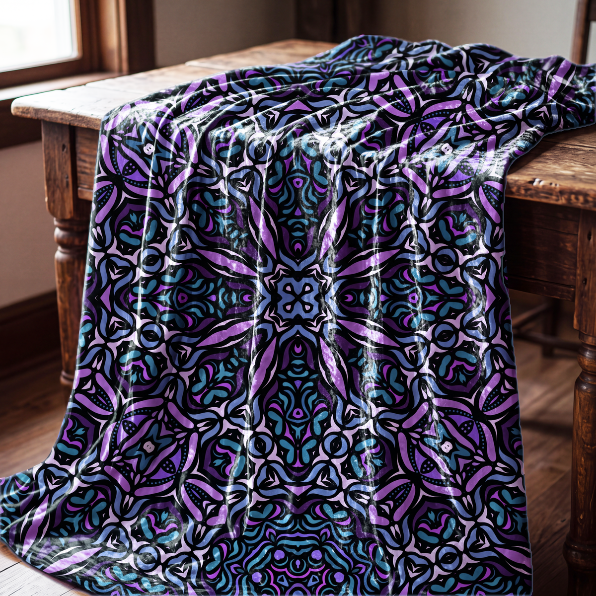 Floral Mosaic Fabric