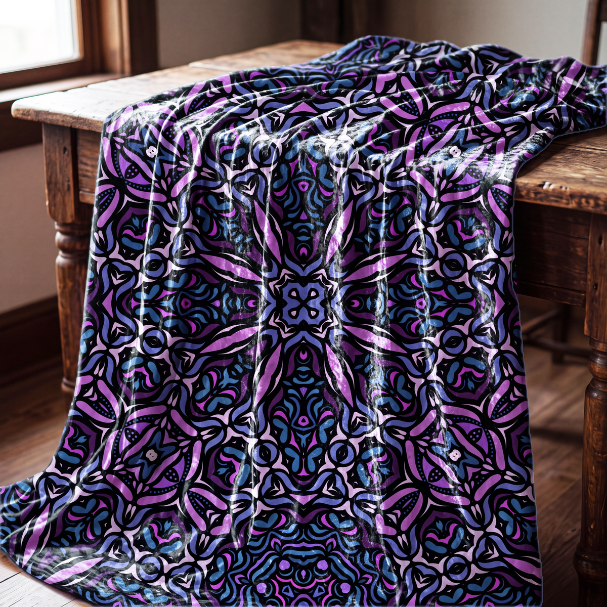 Floral Mosaic Fabric