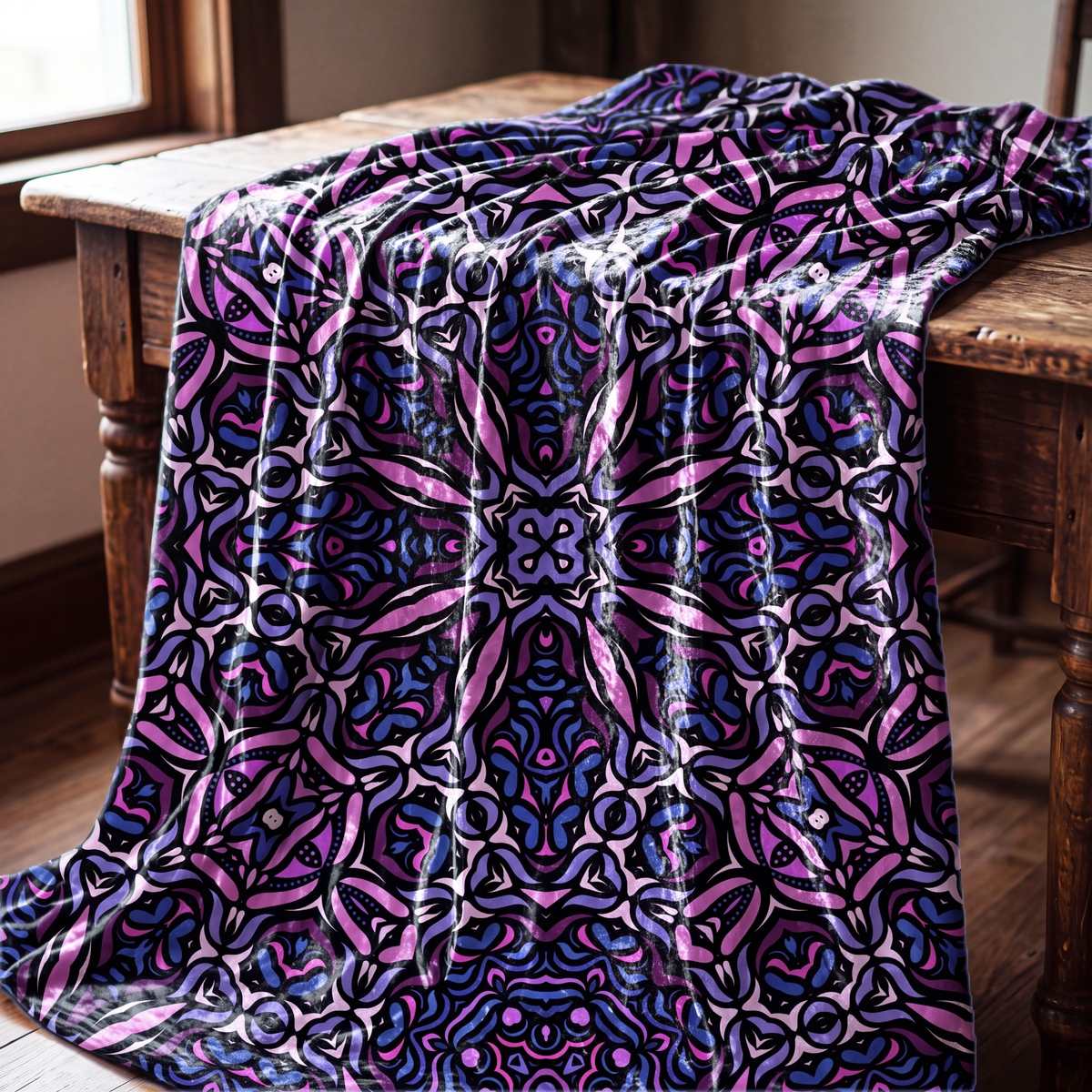 Floral Mosaic Fabric
