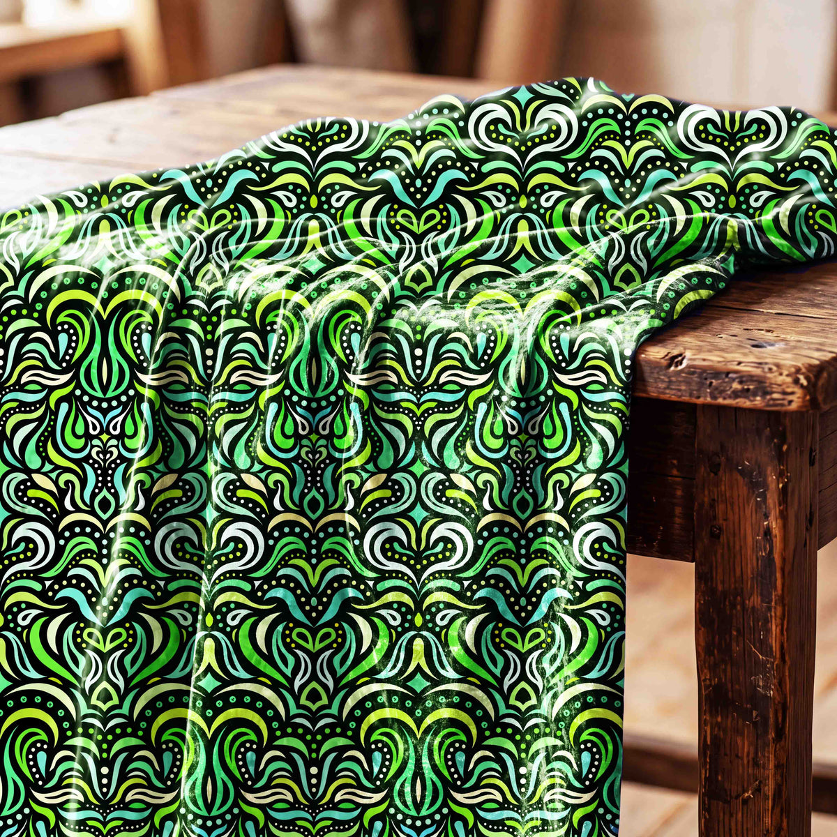 Striped Mosaic Fabric