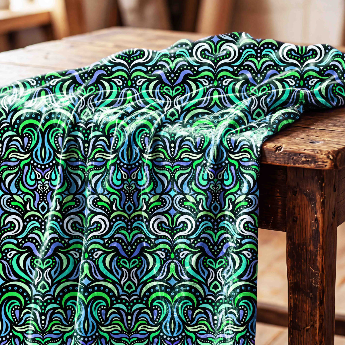 Striped Mosaic Fabric