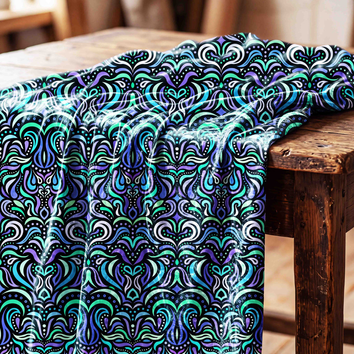 Striped Mosaic Fabric