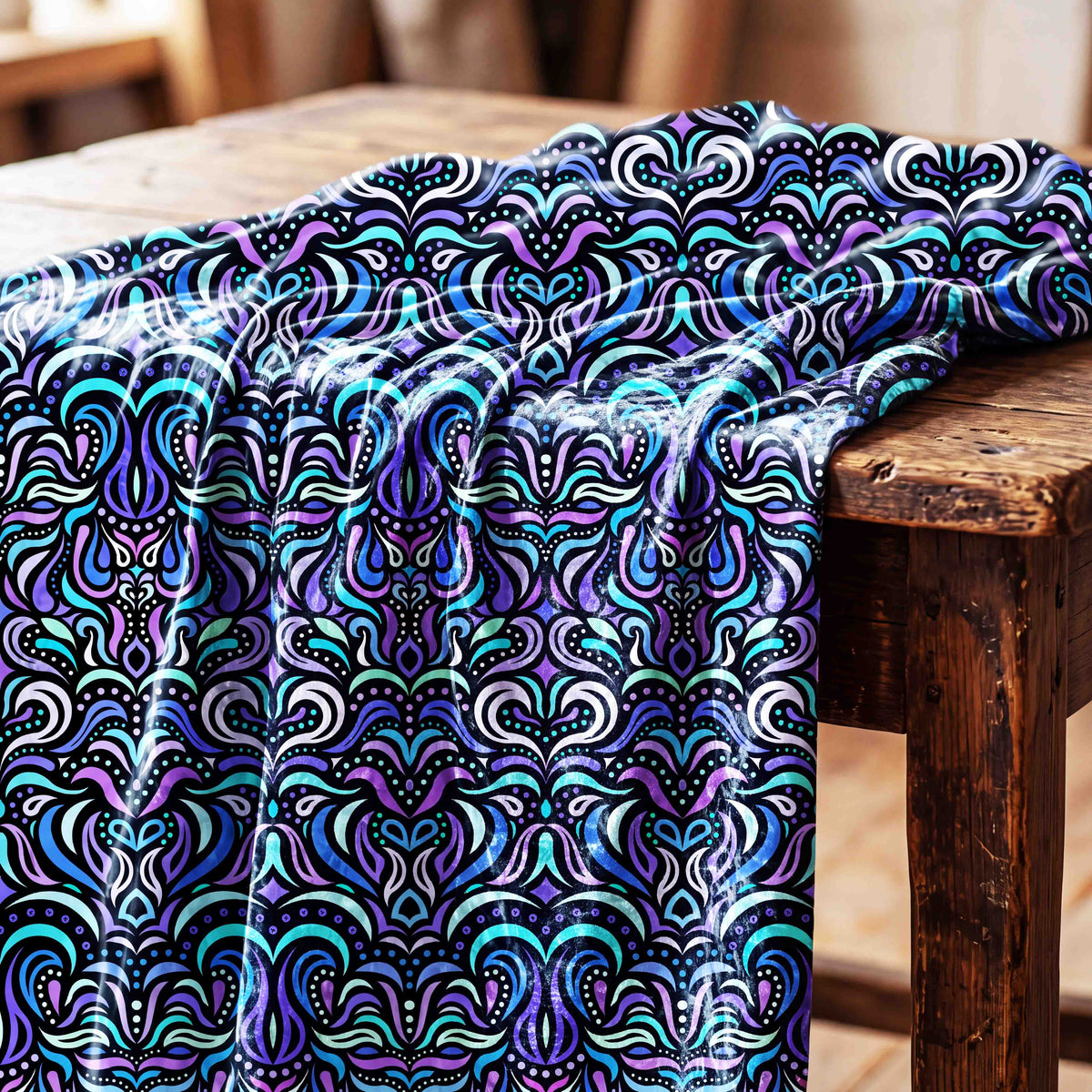 Striped Mosaic Fabric