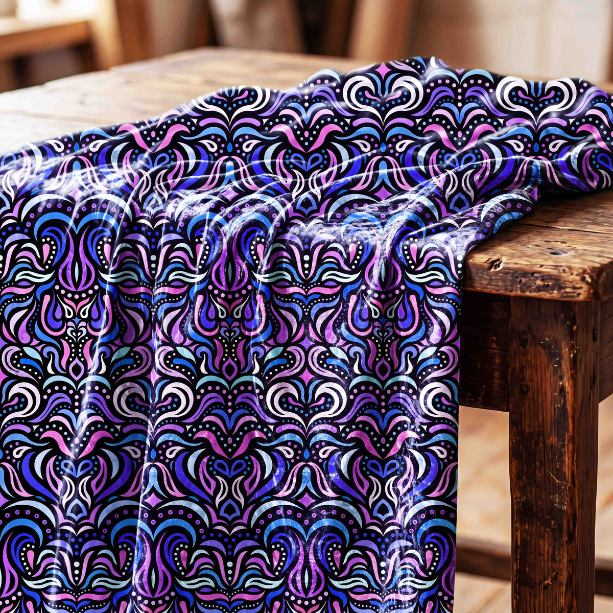 Striped Mosaic Fabric