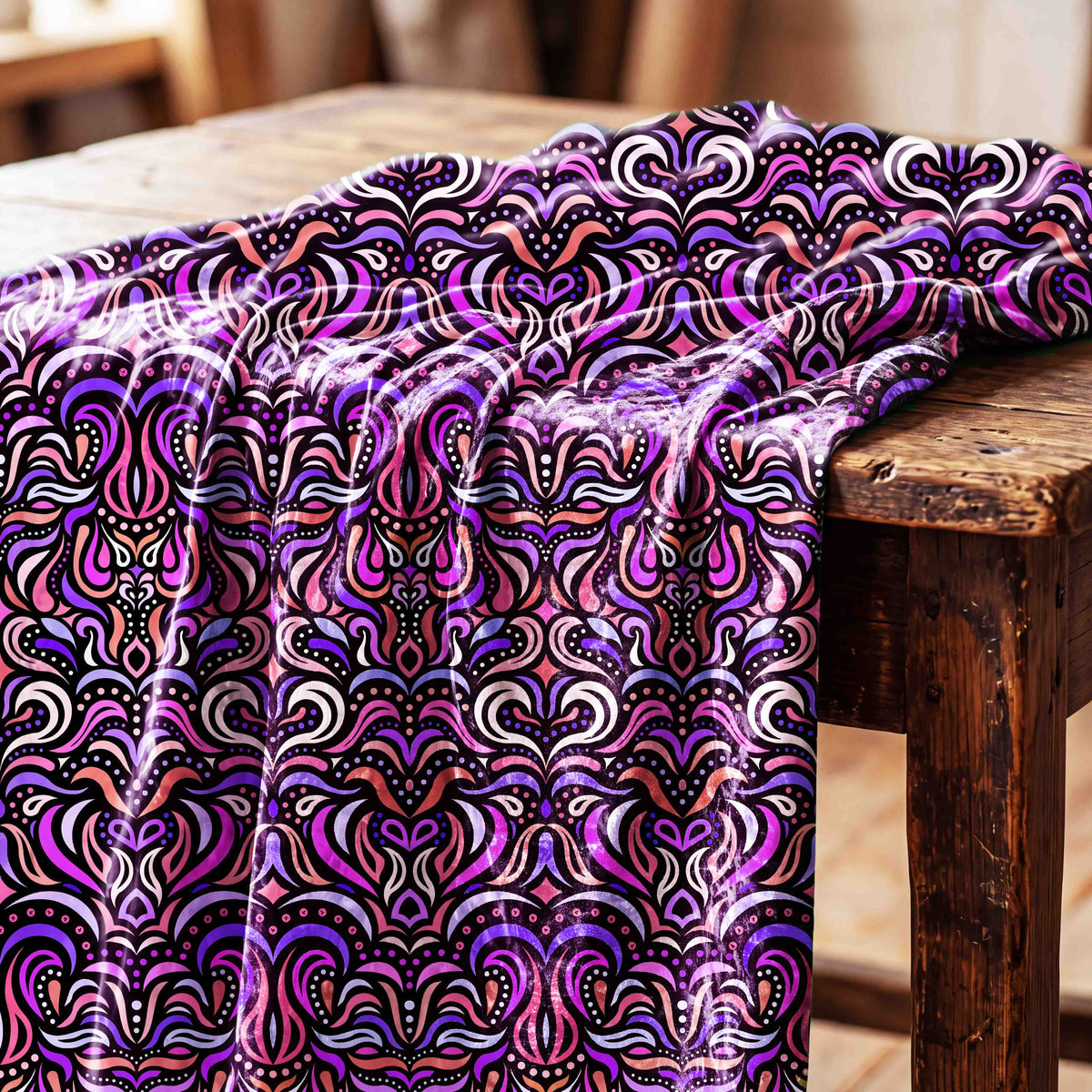 Striped Mosaic Fabric