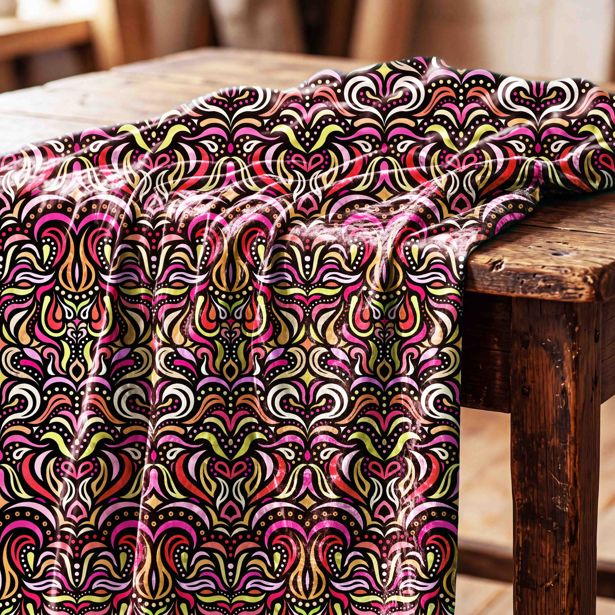 Striped Mosaic Fabric