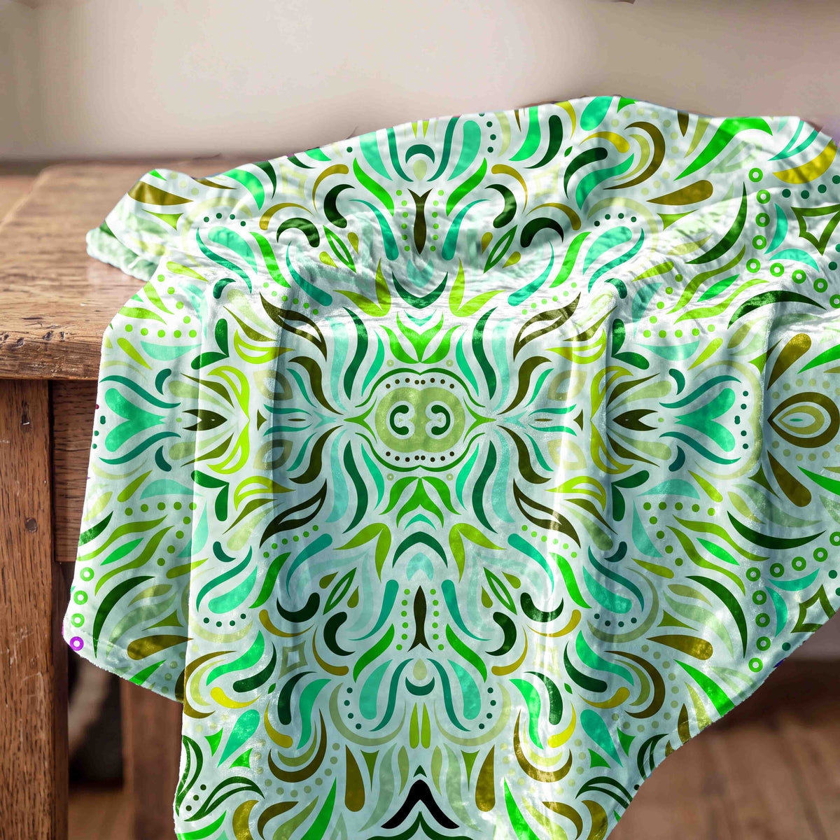 Kaleidoscopic Mosaic Fabric