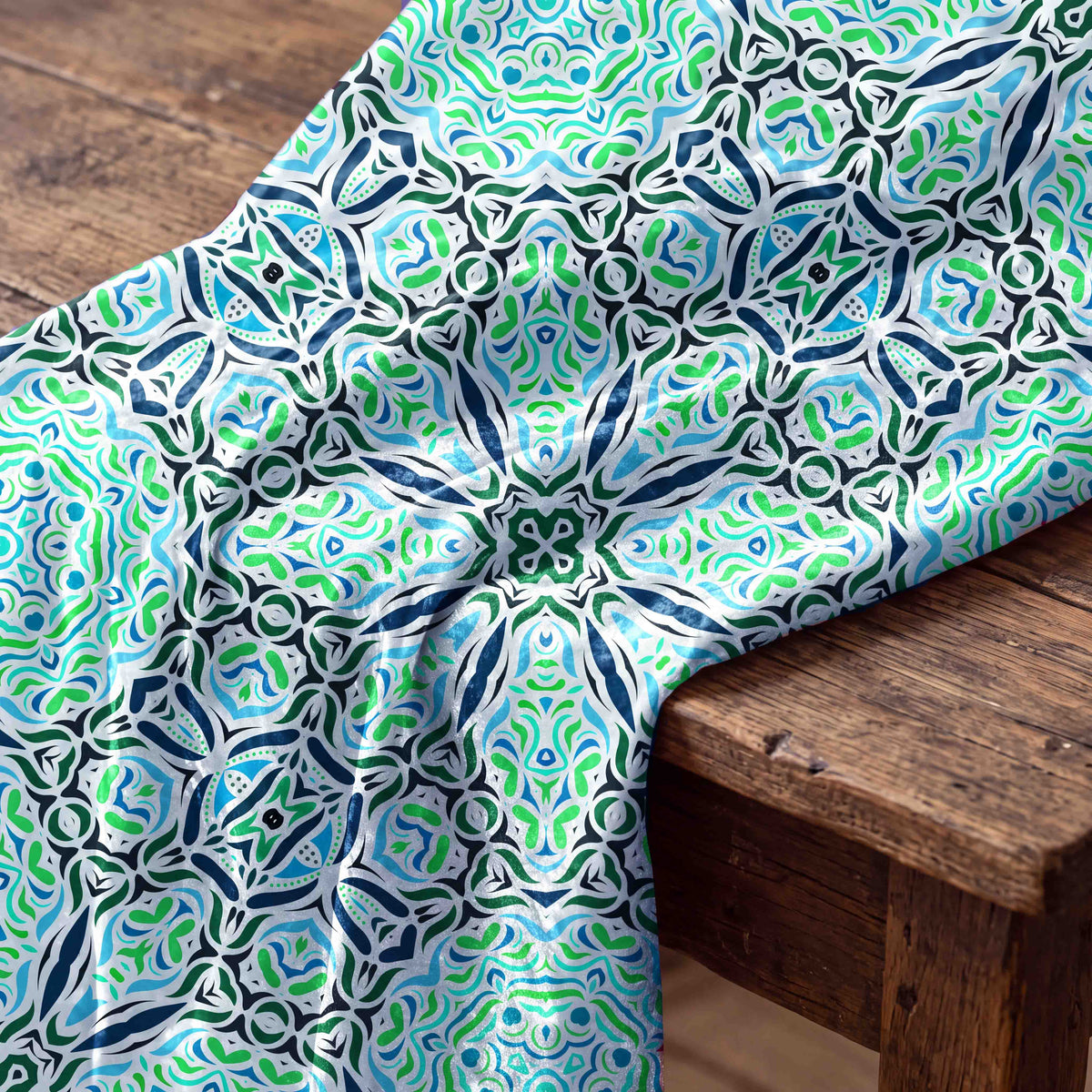 Floral Mosaic Fabric