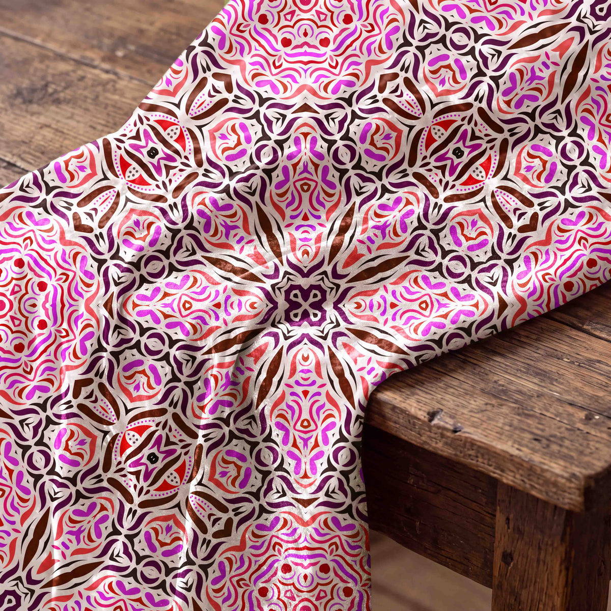 Floral Mosaic Fabric