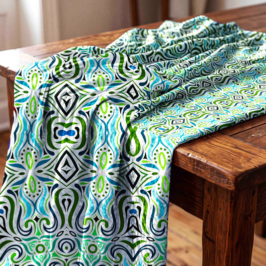 Kaleidoscopic Mosaic Fabric