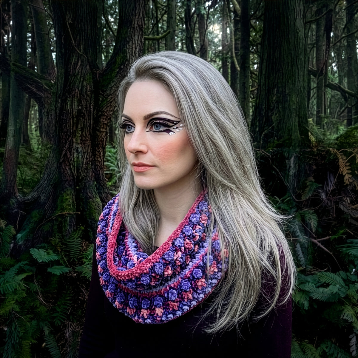 Lazy Days Velvet Cowl