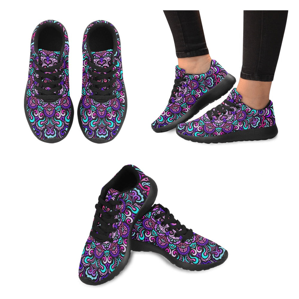 Synchronicity Mandala Kid’s Shoes