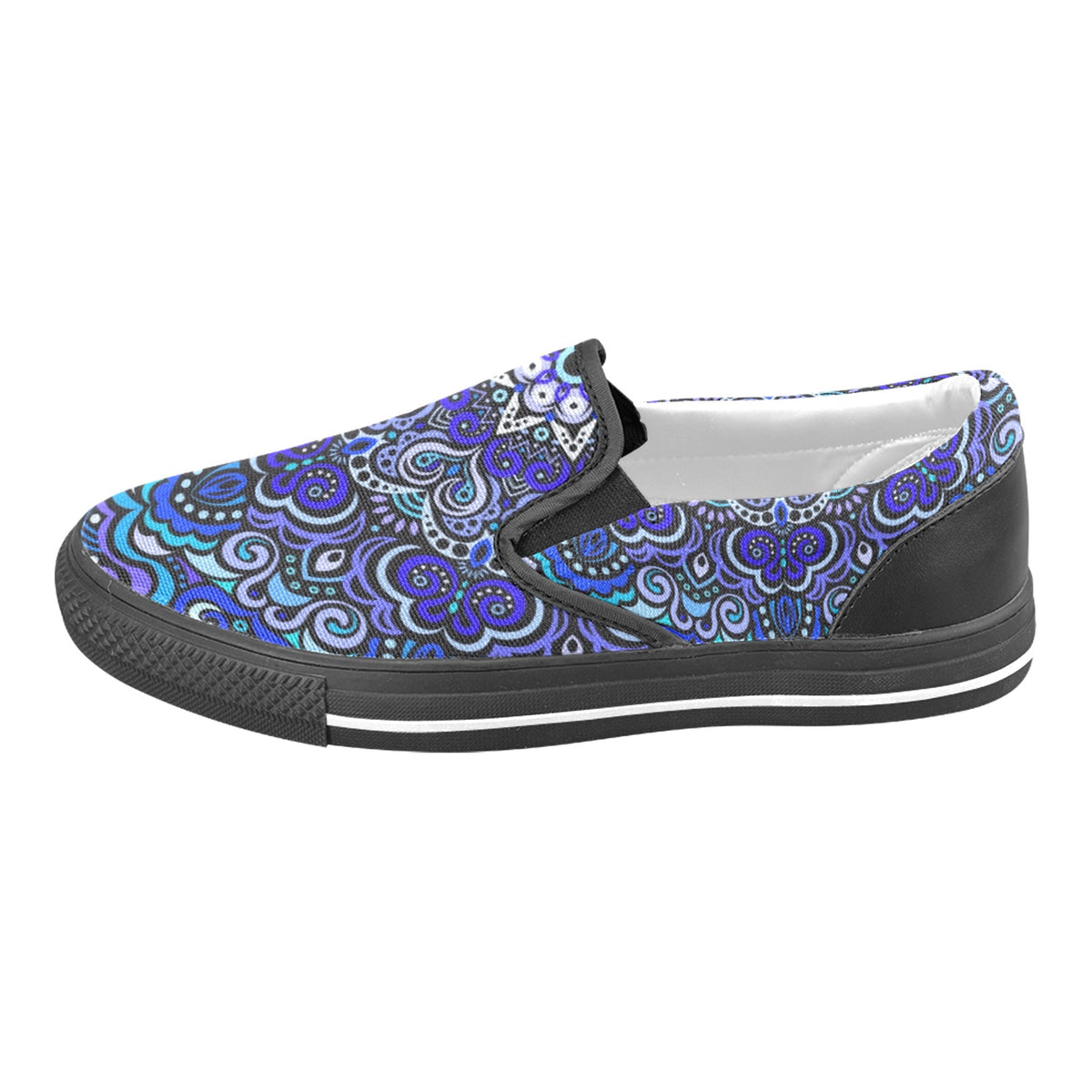 Eternity Mandala Slip-on Canvas Kid's Shoes